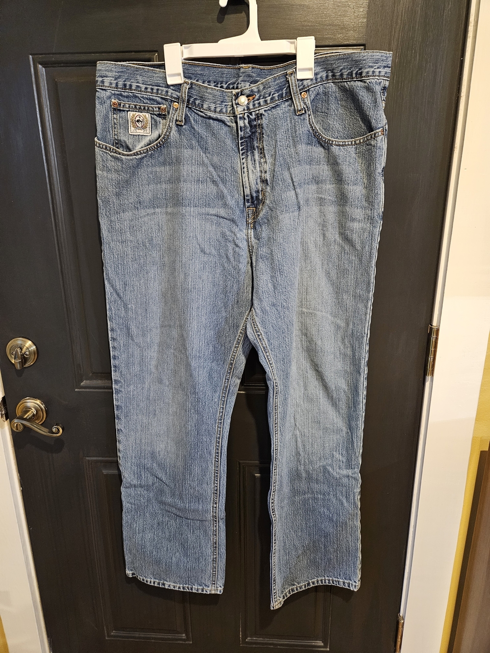 Men's Cinch Light Blue Straight Leg Jeans - 40x32